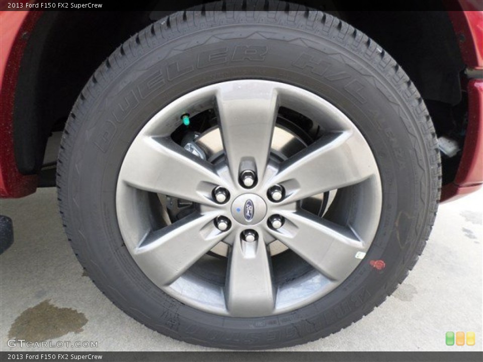 2013 Ford F150 FX2 SuperCrew Wheel and Tire Photo #85950684