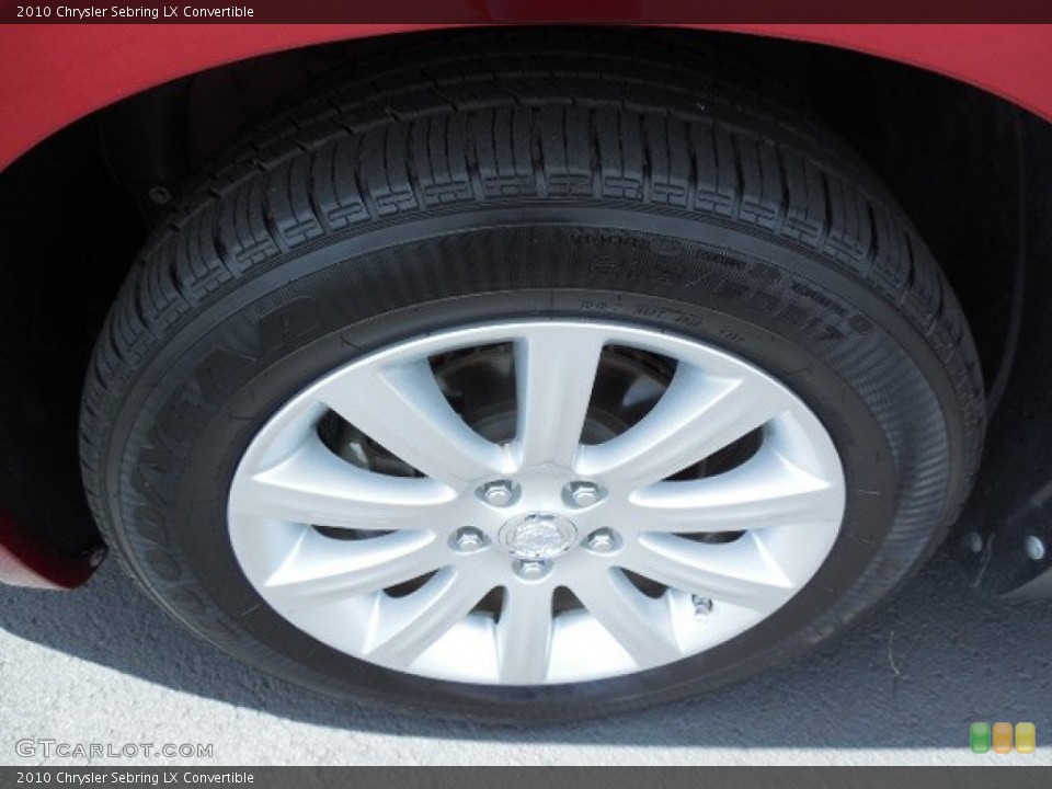 2010 Chrysler Sebring Wheels and Tires