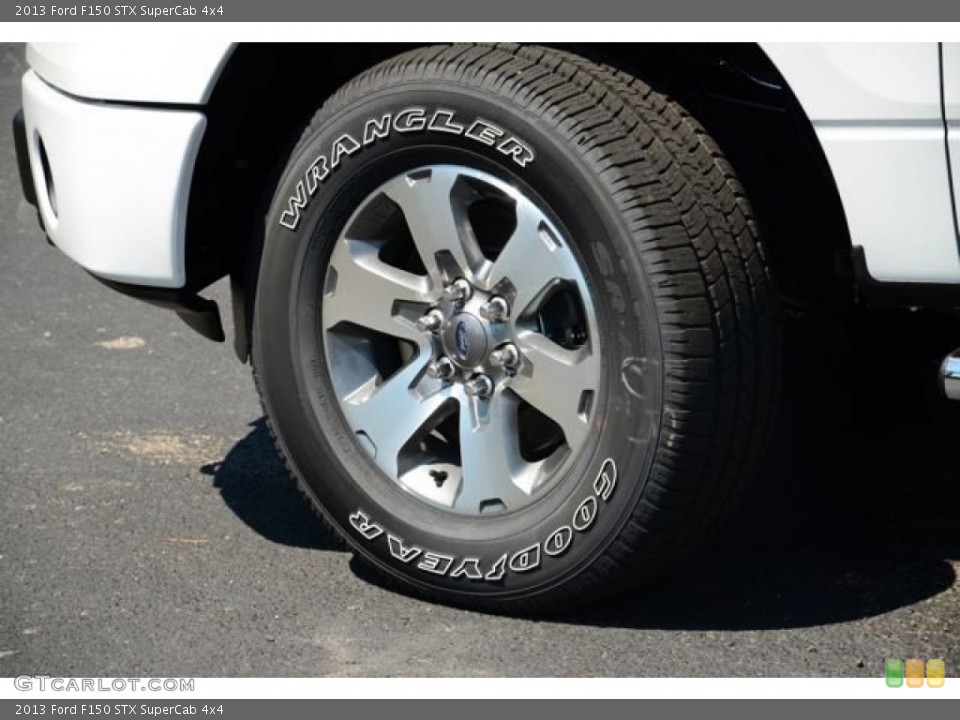 2013 Ford F150 STX SuperCab 4x4 Wheel and Tire Photo #85952712