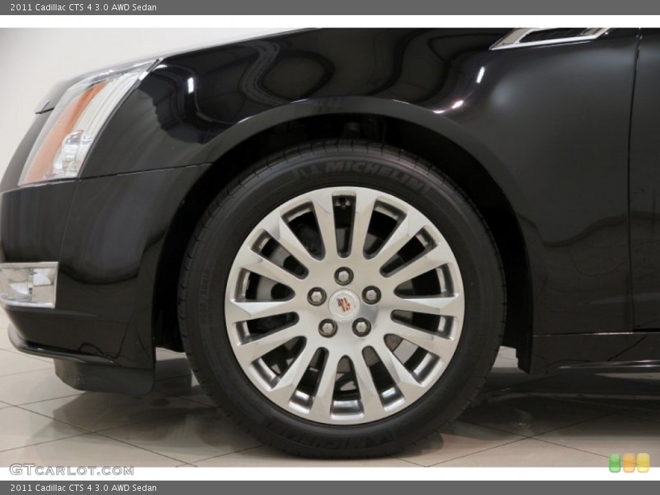 2011 Cadillac CTS 4 3.0 AWD Sedan Wheel and Tire Photo #85955430