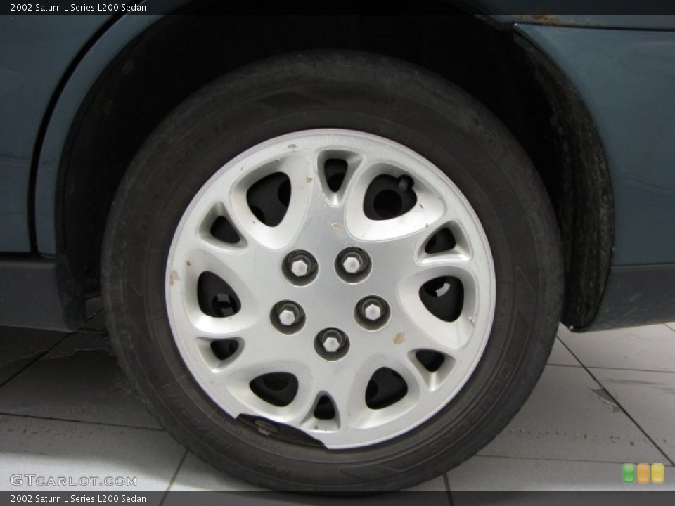 2002 Saturn L Series L200 Sedan Wheel and Tire Photo #85960140