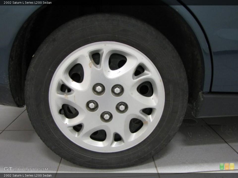 2002 Saturn L Series L200 Sedan Wheel and Tire Photo #85960146