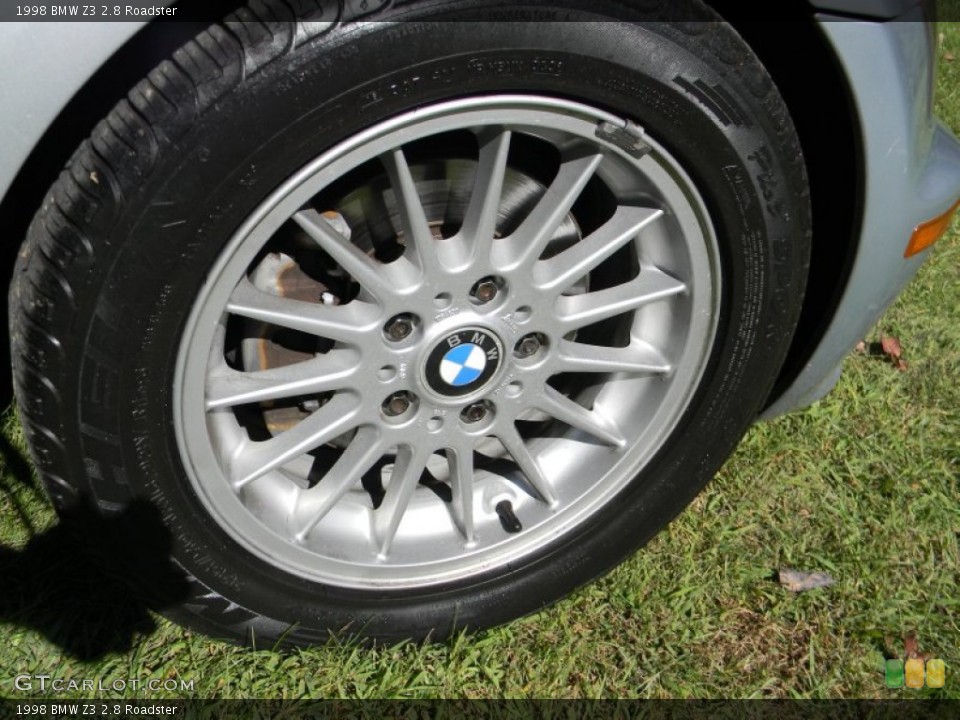 1998 BMW Z3 2.8 Roadster Wheel and Tire Photo #85960797