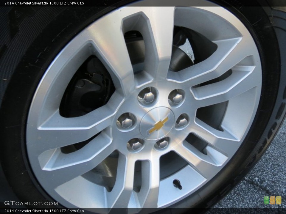 2014 Chevrolet Silverado 1500 LTZ Crew Cab Wheel and Tire Photo #85966059
