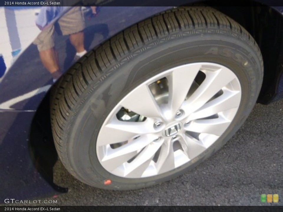 2014 Honda Accord EX-L Sedan Wheel and Tire Photo #85967205