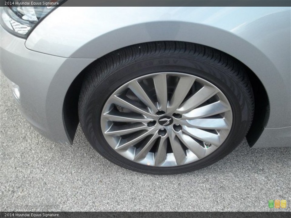 2014 Hyundai Equus Signature Wheel and Tire Photo #85969173