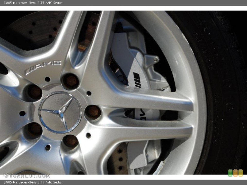2005 Mercedes-Benz E 55 AMG Sedan Wheel and Tire Photo #85969461