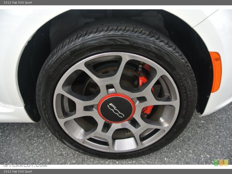 2013 Fiat 500 Sport Wheel and Tire Photo #85973076