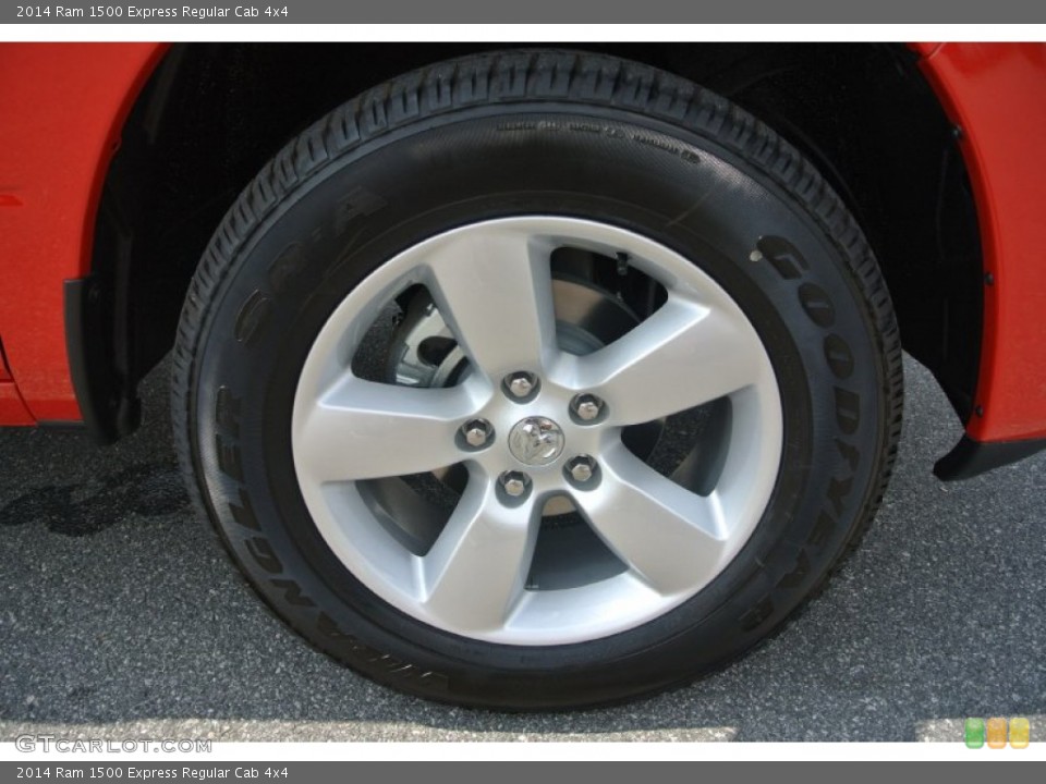 2014 Ram 1500 Express Regular Cab 4x4 Wheel and Tire Photo #85973571