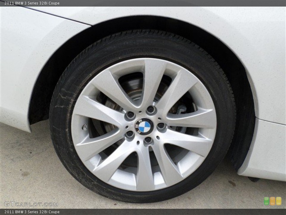 2011 BMW 3 Series 328i Coupe Wheel and Tire Photo #85986180
