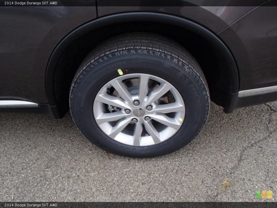 2014 Dodge Durango SXT AWD Wheel and Tire Photo #85995402