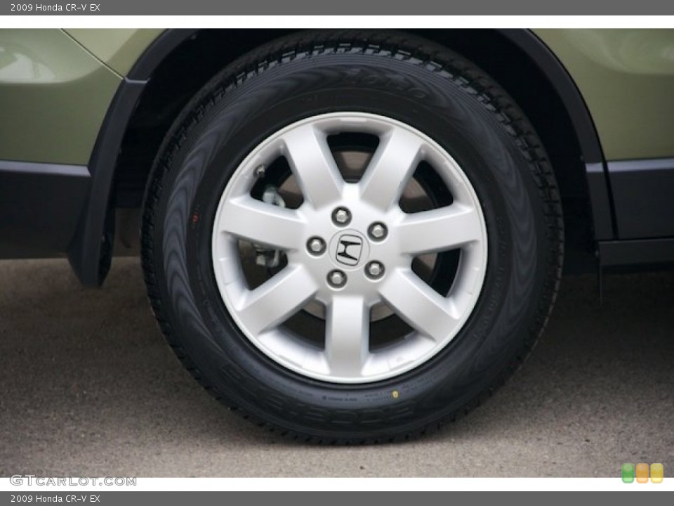 2009 Honda CR-V EX Wheel and Tire Photo #85999242