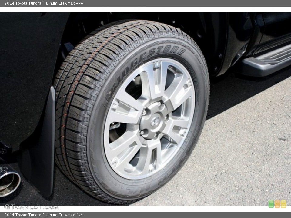 2014 Toyota Tundra Platinum Crewmax 4x4 Wheel and Tire Photo #86002578
