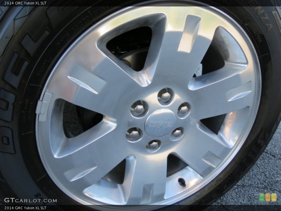 2014 GMC Yukon XL SLT Wheel and Tire Photo #86007606