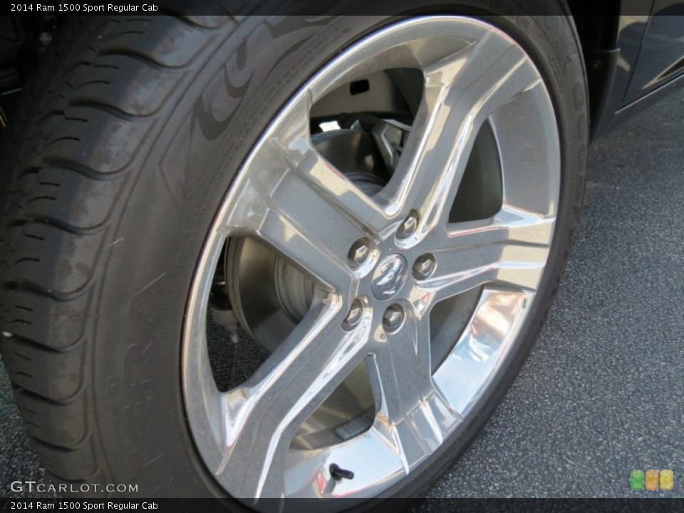 2014 Ram 1500 Sport Regular Cab Wheel and Tire Photo #86012567