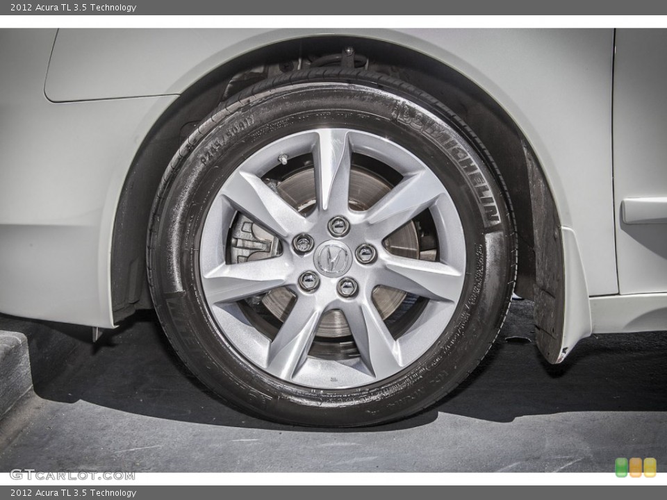 2012 Acura TL 3.5 Technology Wheel and Tire Photo #86039076
