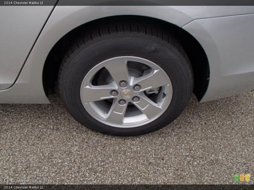 2014 Chevrolet Malibu LS Wheel and Tire Photo #86039286
