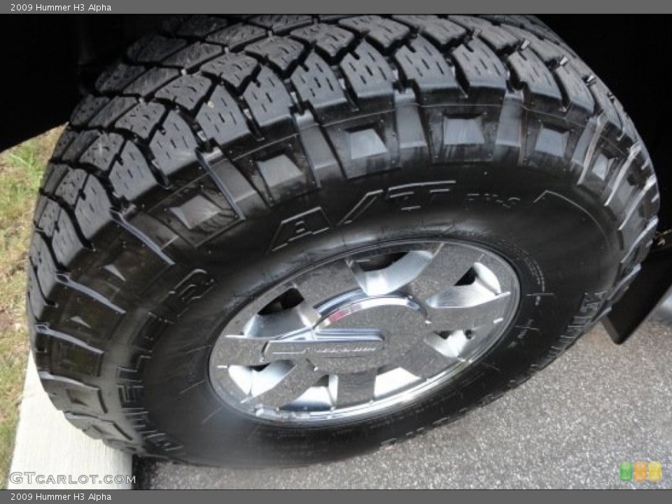2009 Hummer H3 Alpha Wheel and Tire Photo #86040379