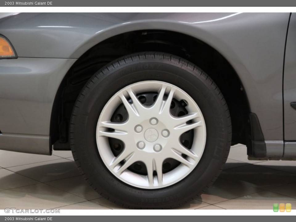2003 Mitsubishi Galant DE Wheel and Tire Photo #86042121