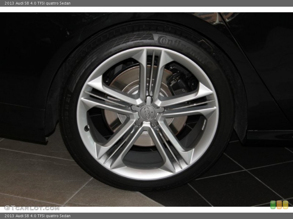 2013 Audi S8 4.0 TFSI quattro Sedan Wheel and Tire Photo #86048286