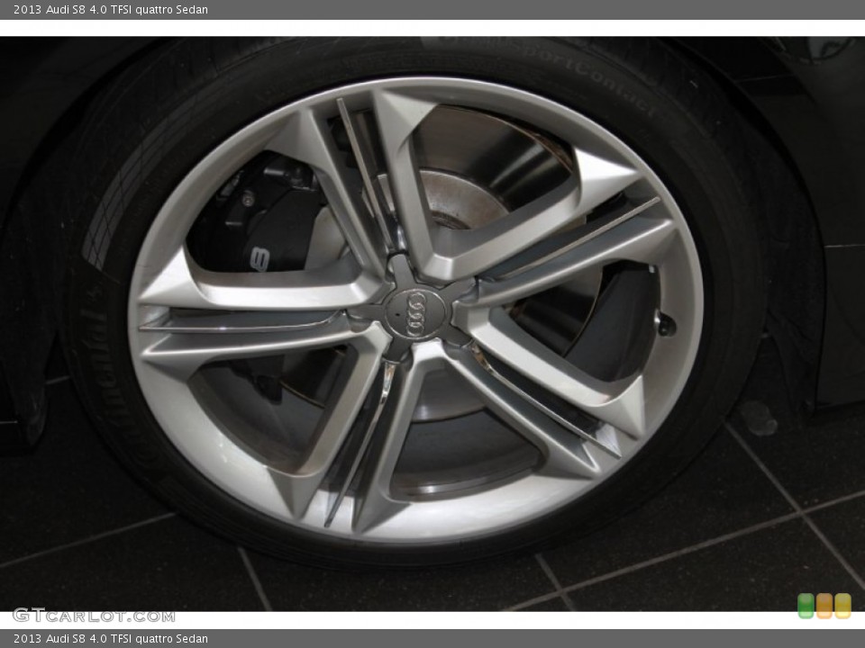 2013 Audi S8 4.0 TFSI quattro Sedan Wheel and Tire Photo #86048310