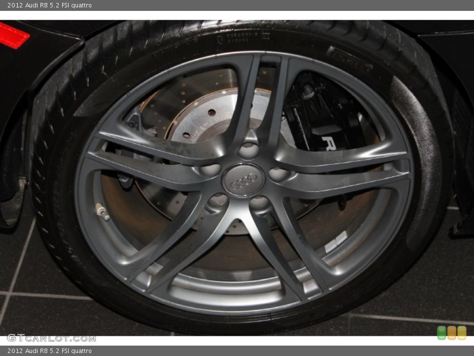 2012 Audi R8 5.2 FSI quattro Wheel and Tire Photo #86049327