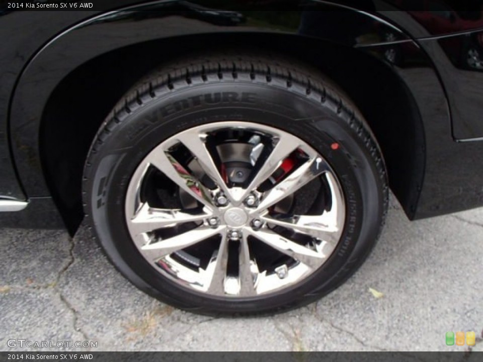 2014 Kia Sorento SX V6 AWD Wheel and Tire Photo #86050989