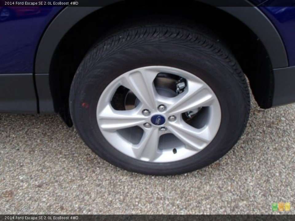 2014 Ford Escape SE 2.0L EcoBoost 4WD Wheel and Tire Photo #86052858