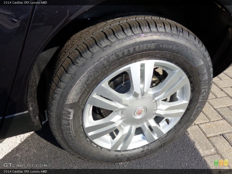 2014 Cadillac SRX Luxury AWD Wheel and Tire Photo #86054820
