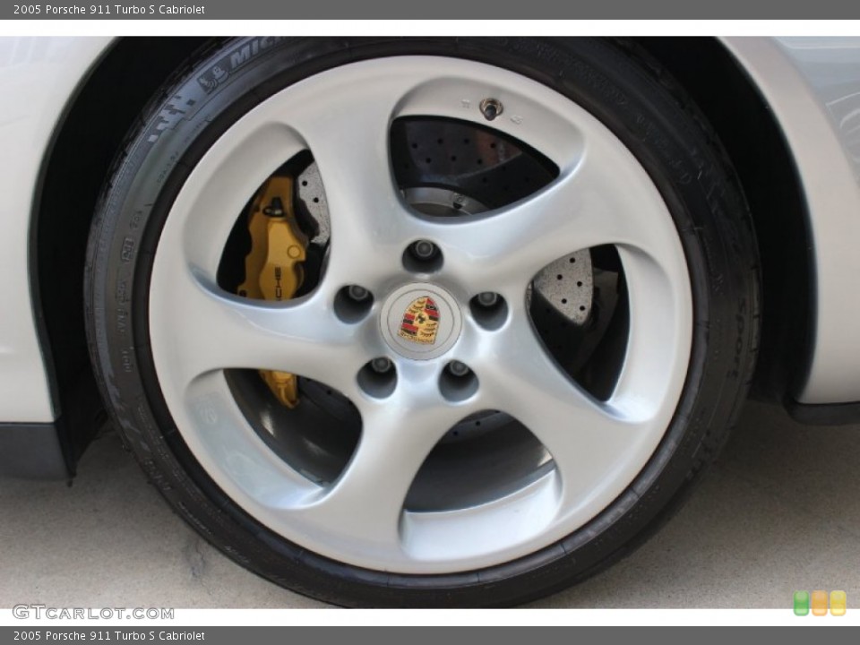 2005 Porsche 911 Turbo S Cabriolet Wheel and Tire Photo #86055483