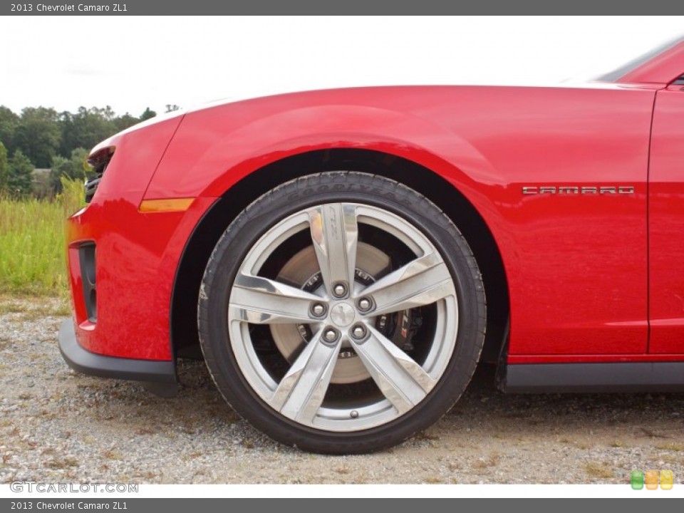 2013 Chevrolet Camaro ZL1 Wheel and Tire Photo #86055808