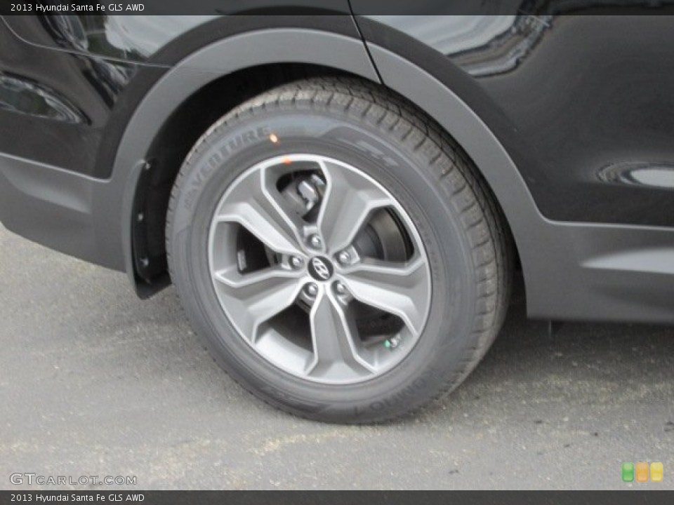 2013 Hyundai Santa Fe GLS AWD Wheel and Tire Photo #86057469