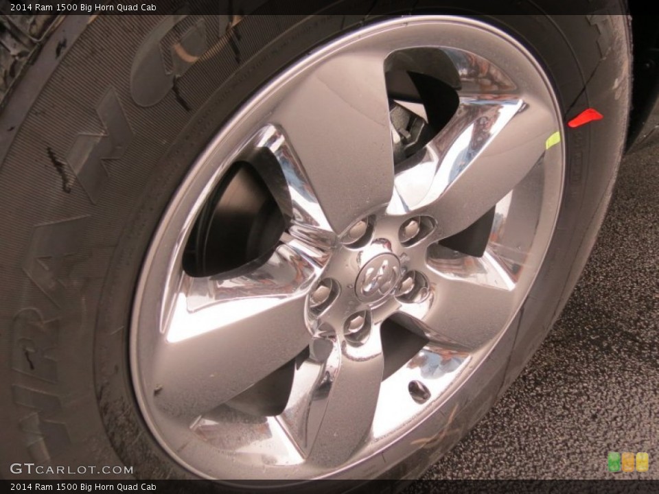 2014 Ram 1500 Big Horn Quad Cab Wheel and Tire Photo #86073241