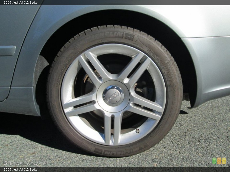 2006 Audi A4 3.2 Sedan Wheel and Tire Photo #86086327