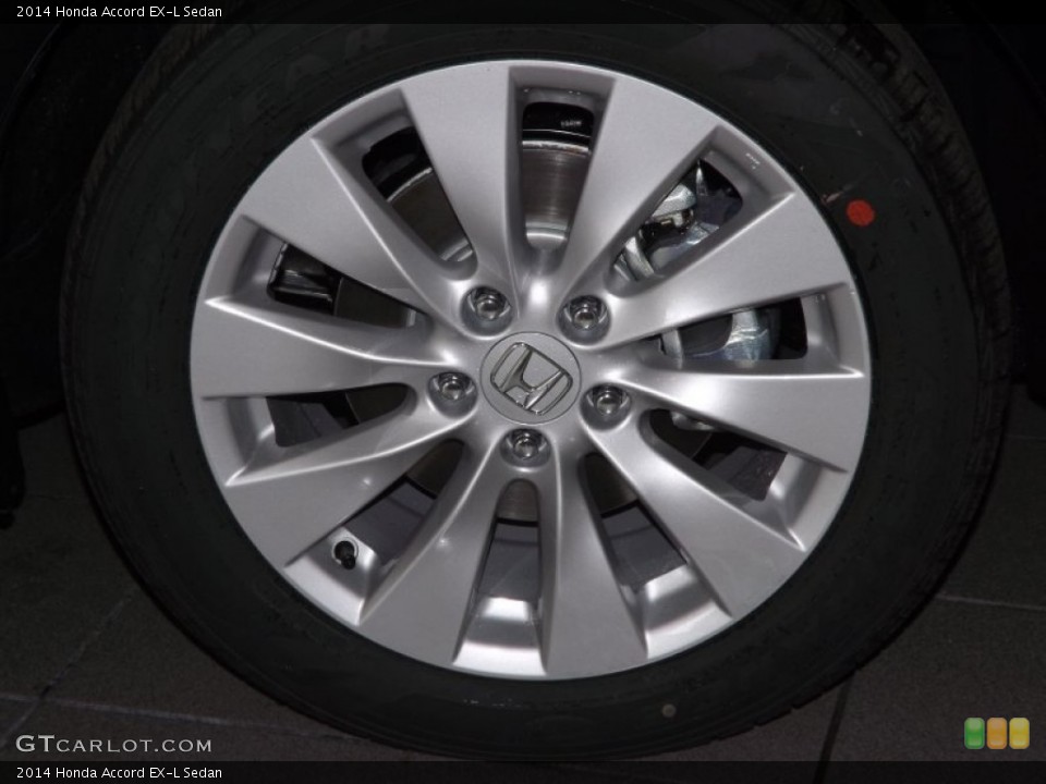 2014 Honda Accord EX-L Sedan Wheel and Tire Photo #86090440