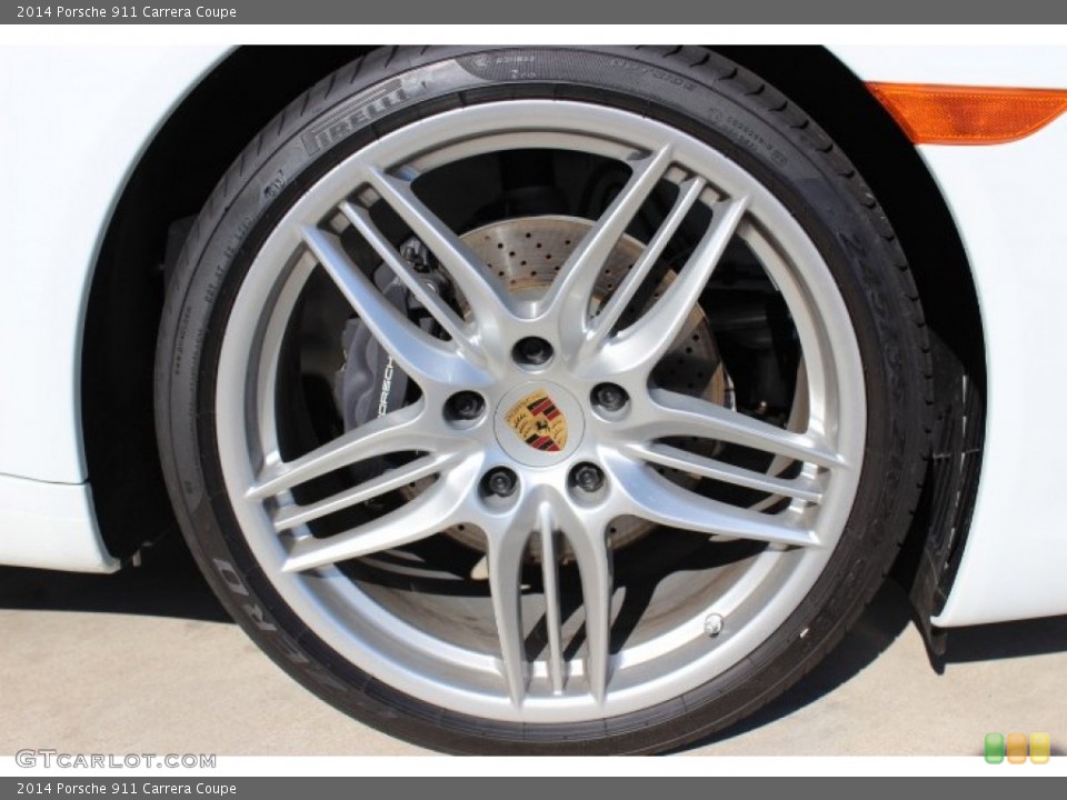 2014 Porsche 911 Carrera Coupe Wheel and Tire Photo #86091073