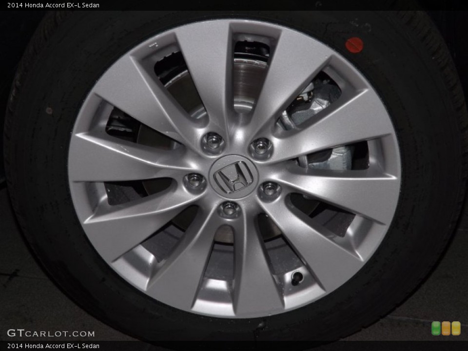 2014 Honda Accord EX-L Sedan Wheel and Tire Photo #86091364