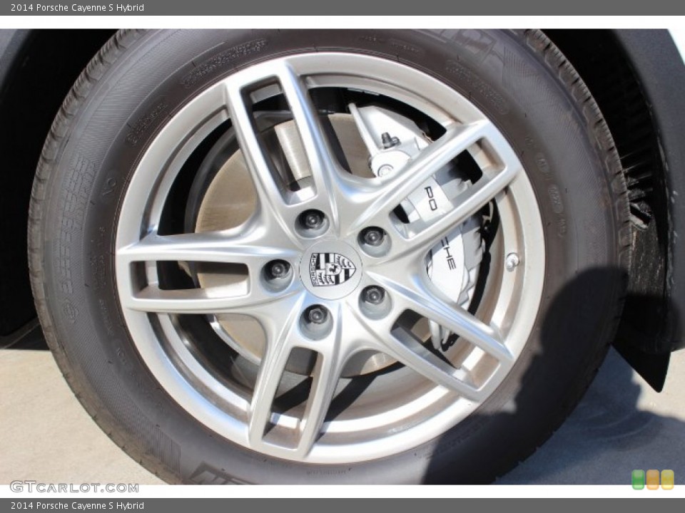 2014 Porsche Cayenne S Hybrid Wheel and Tire Photo #86091805