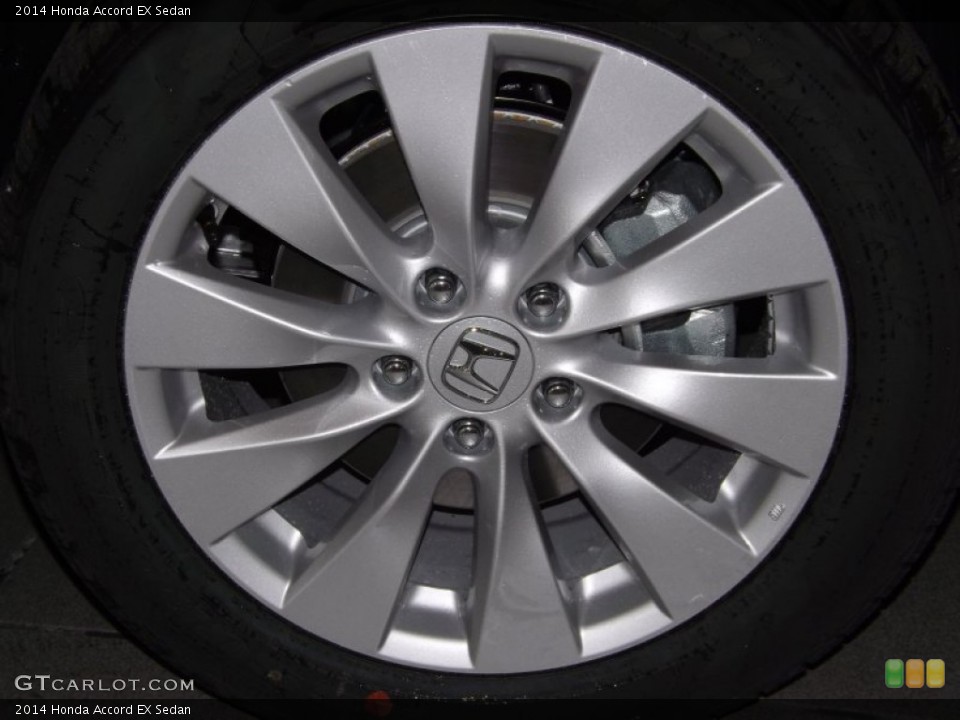 2014 Honda Accord EX Sedan Wheel and Tire Photo #86092313