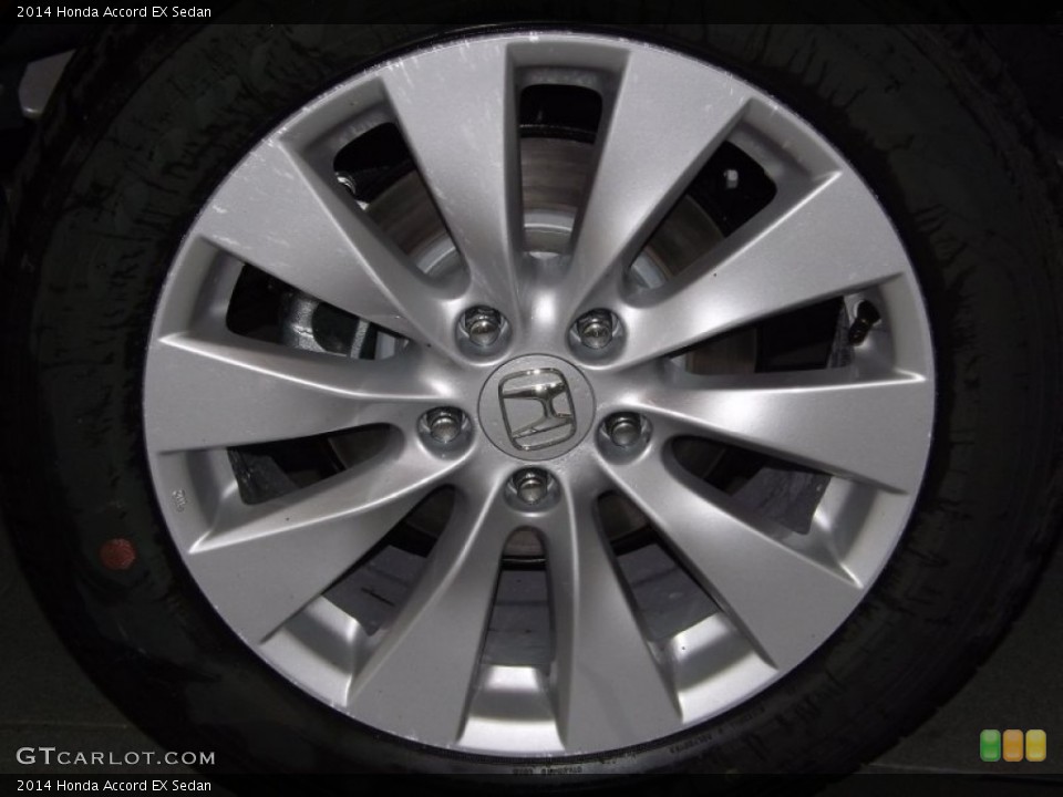 2014 Honda Accord EX Sedan Wheel and Tire Photo #86092342