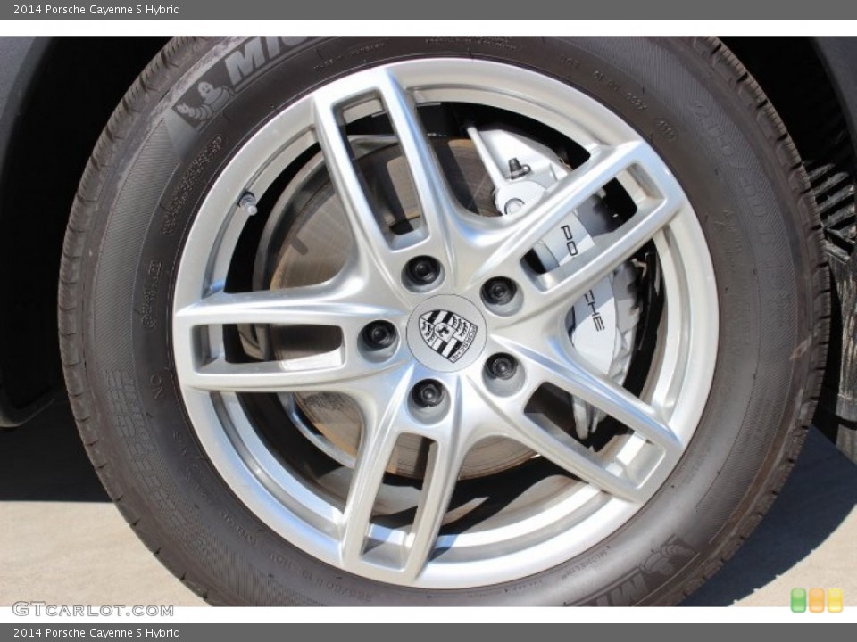 2014 Porsche Cayenne S Hybrid Wheel and Tire Photo #86092699