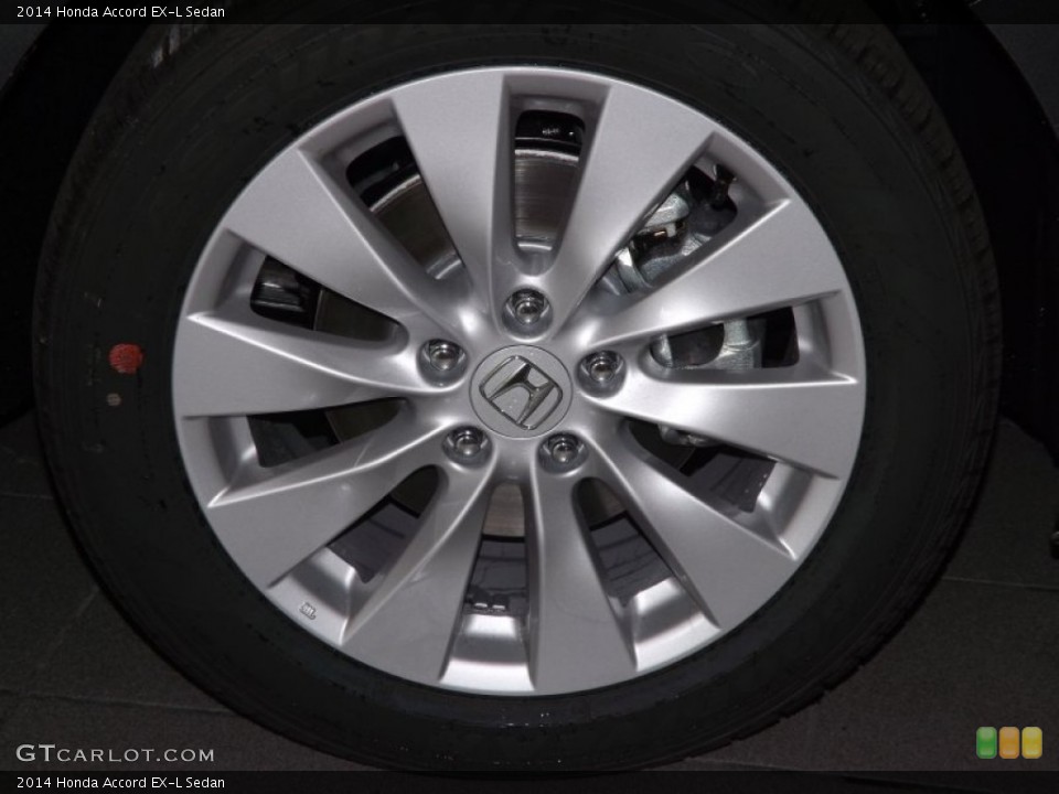 2014 Honda Accord EX-L Sedan Wheel and Tire Photo #86093167
