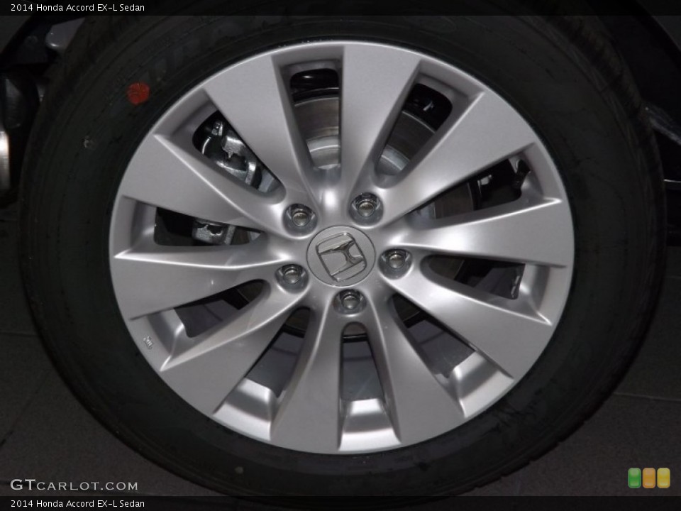 2014 Honda Accord EX-L Sedan Wheel and Tire Photo #86093188
