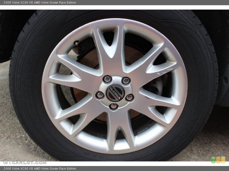 2006 Volvo XC90 V8 AWD Volvo Ocean Race Edition Wheel and Tire Photo #86093788