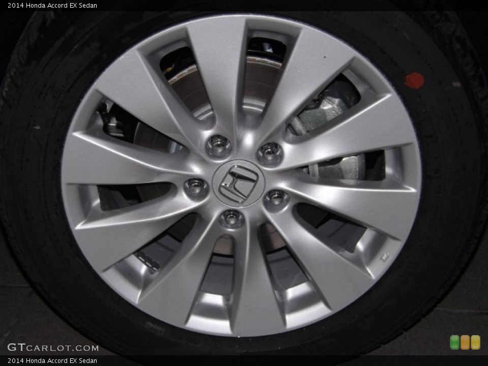 2014 Honda Accord EX Sedan Wheel and Tire Photo #86094010