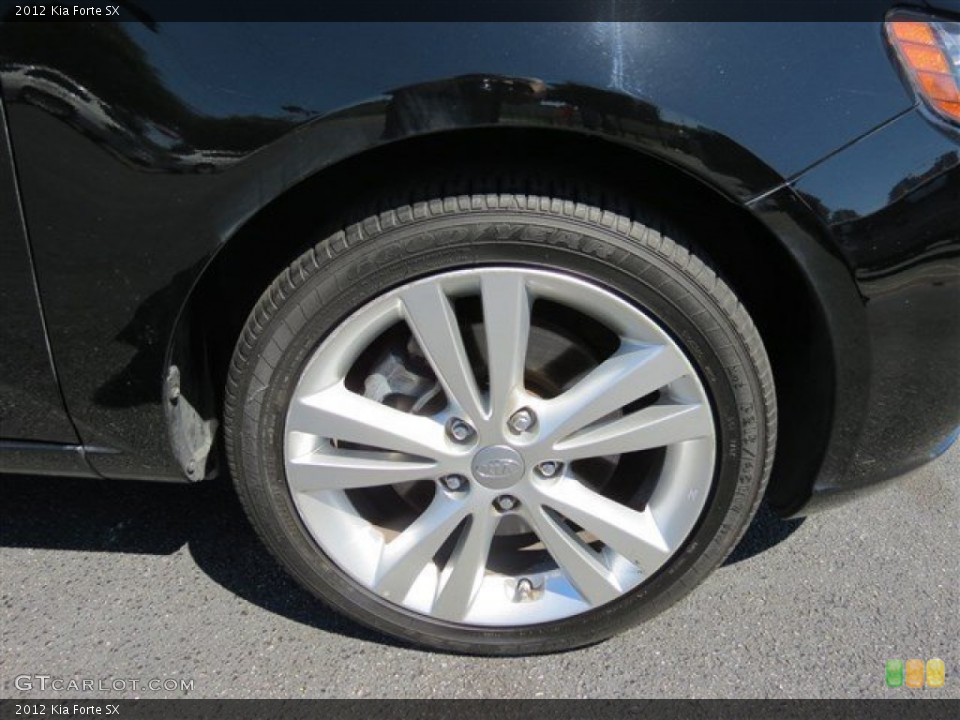 2012 Kia Forte SX Wheel and Tire Photo #86097102