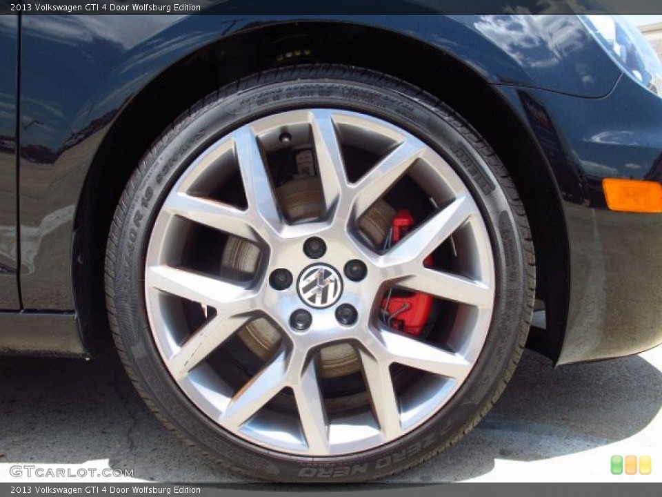 2013 Volkswagen GTI 4 Door Wolfsburg Edition Wheel and Tire Photo #86099099
