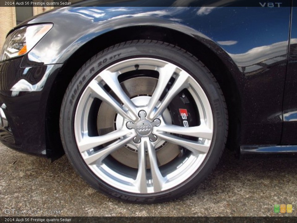 2014 Audi S6 Prestige quattro Sedan Wheel and Tire Photo #86105347