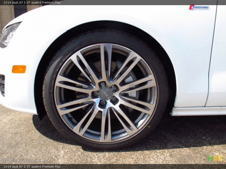 2014 Audi A7 3.0T quattro Premium Plus Wheel and Tire Photo #86106460