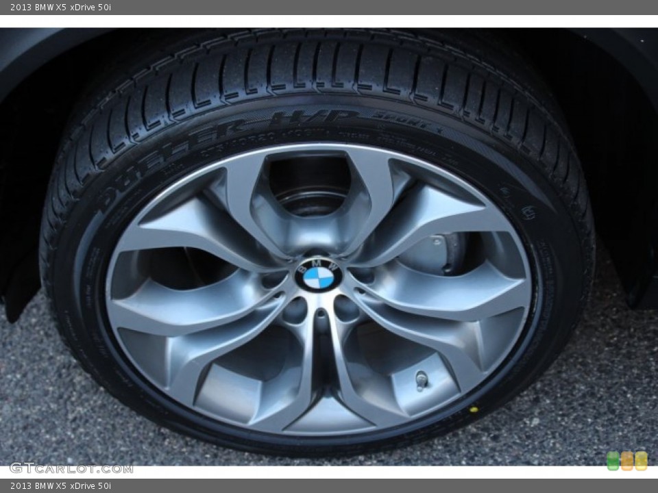 2013 BMW X5 xDrive 50i Wheel and Tire Photo #86107036